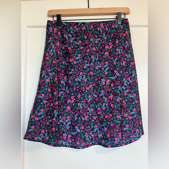 J. Crew Dresses & Skirts - J.Crew Mini Bias-Cut Floral Slip Skirt Satin A-Line 90s French Girl
